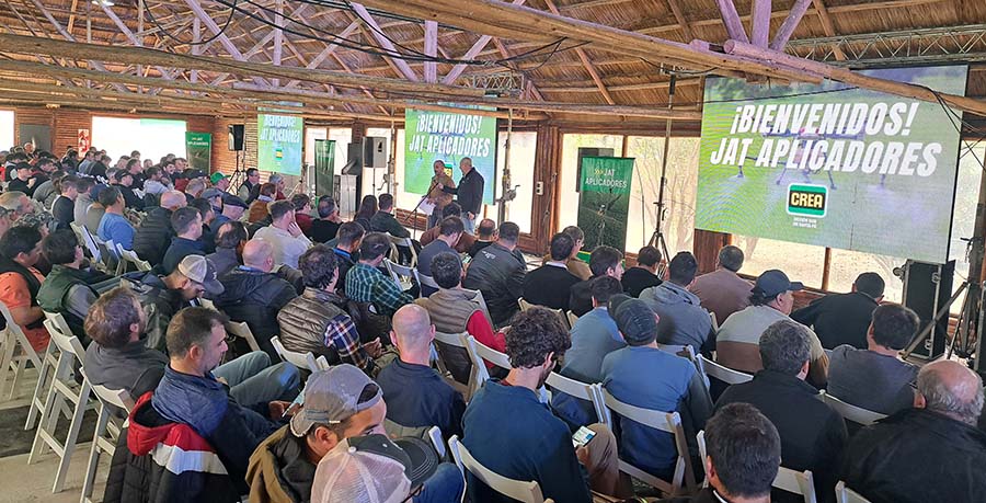 Aplicando Agronomía: masiva e inédita jornada CREA dedicada a la aplicación